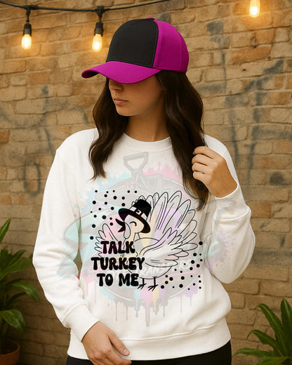 Turkey, Thanksgiving, DTF Transfer