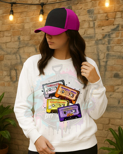 Halloween, Tapes, DTF Transfer