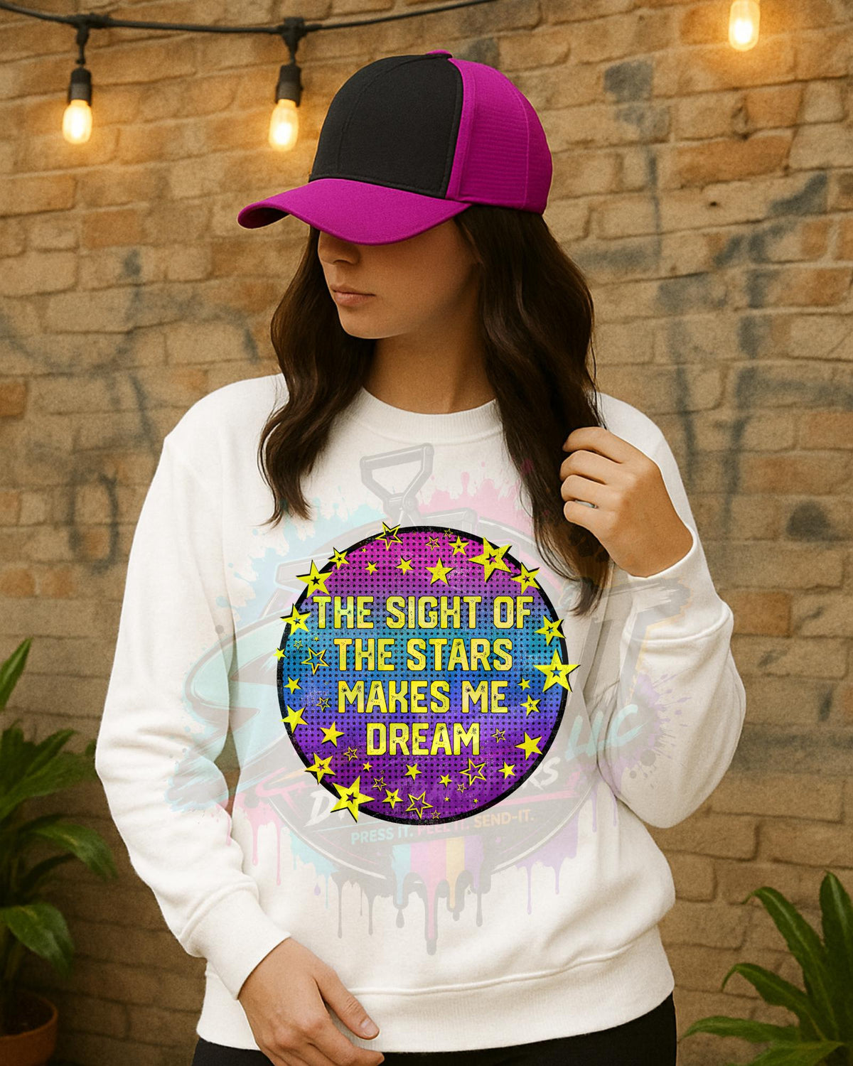 Sight of the Stars, DTF Transfer