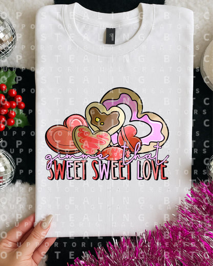 Sweet Love, DTF Transfer