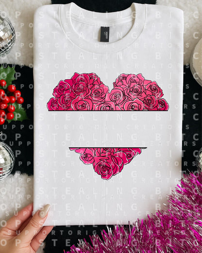 Customizable Heart, DTF Transfer