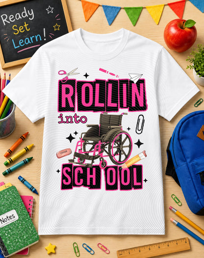 Rollin, School, Back To School, DTF Transfer