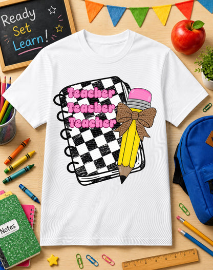 Teacher, Back To School, DTF Transfer