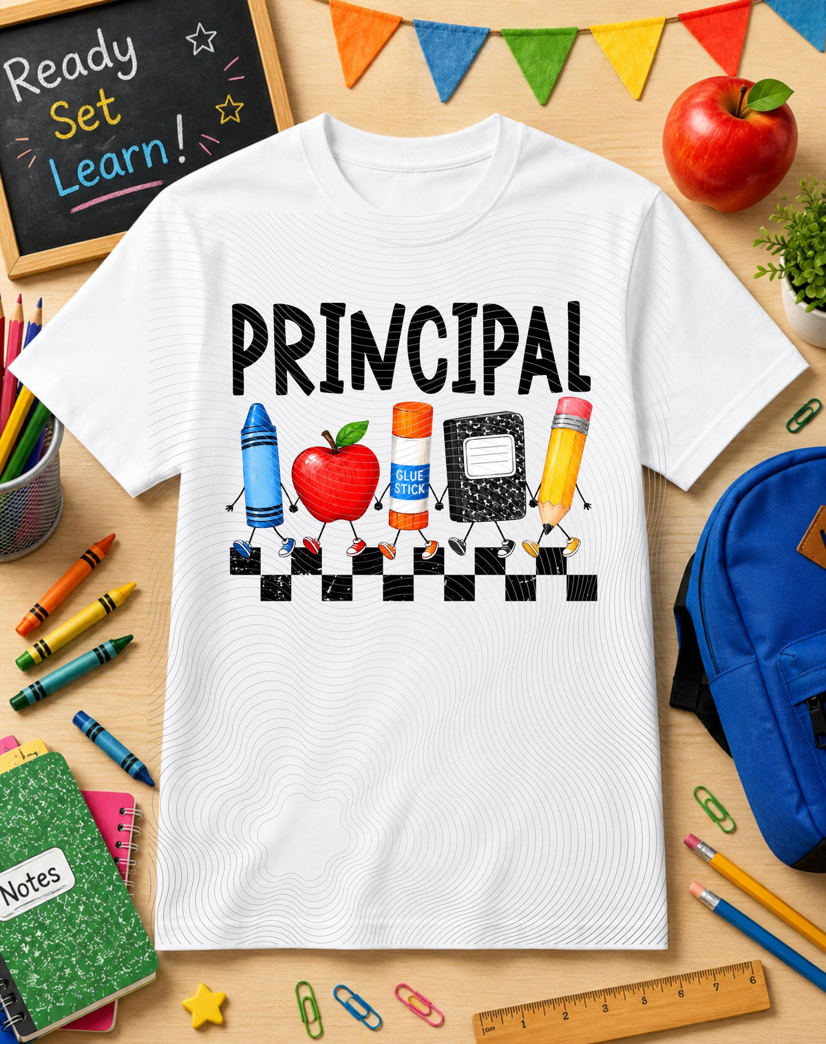 Principal, Back To School, DTF Transfer