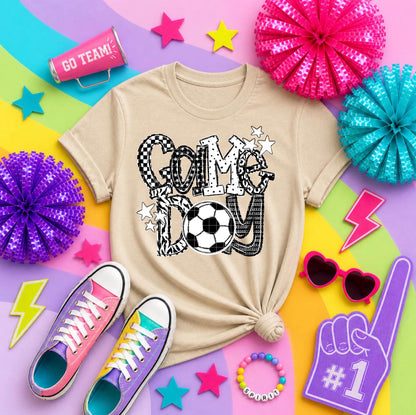 Game Day, Soccer, DTF Transfer