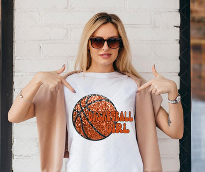 Basketball Girl, DTF Transfer
