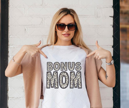 Bonus Mama, Leopard, DTF Transfer