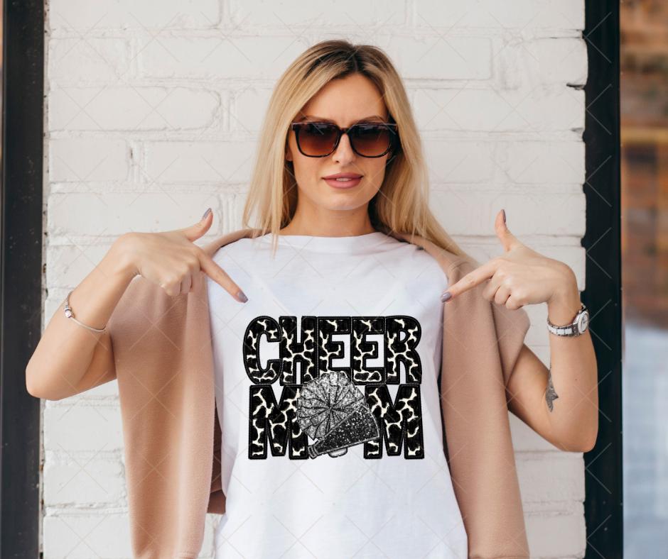 Cheer Mom, DTF Transfer
