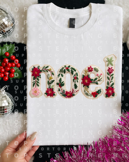 Noel, Christmas, DTF Transfer