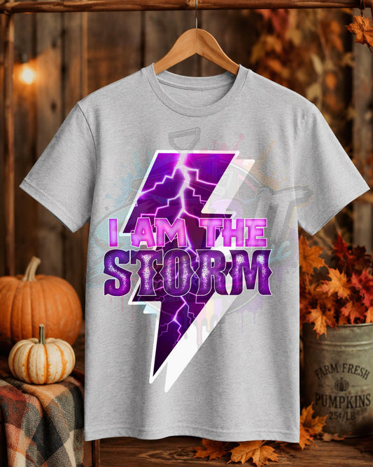 I Am The Storm, DTF Transfer