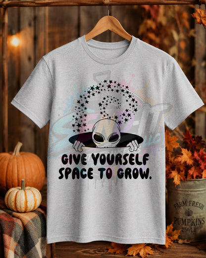 Give Yourself Space, DTF Transfer