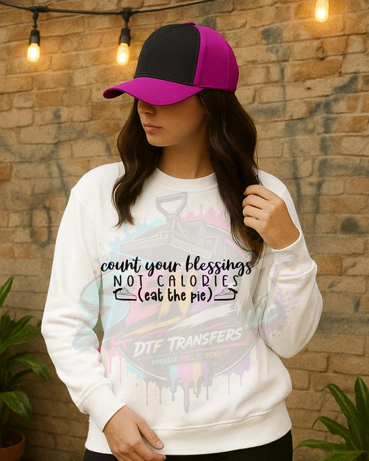 Count Your Blessings, DTF Transfer