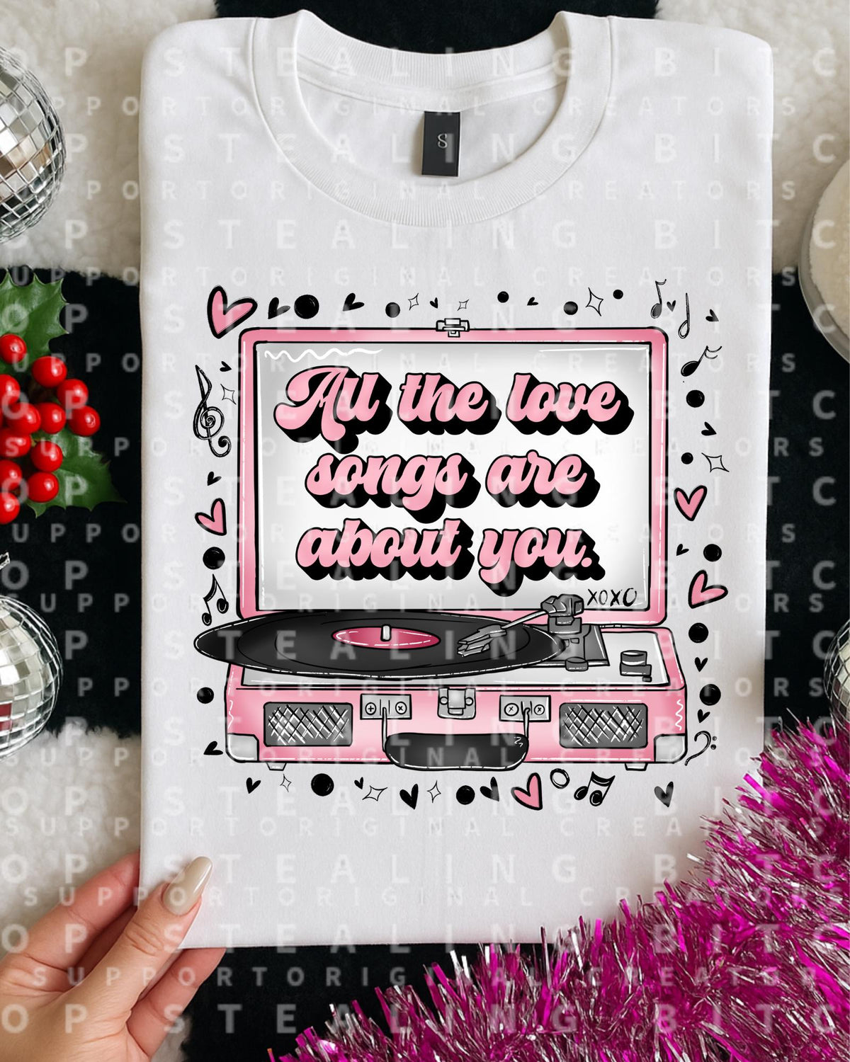 Songs About You, DTF Transfer