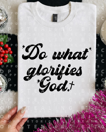 Glorifies God, DTF Transfer