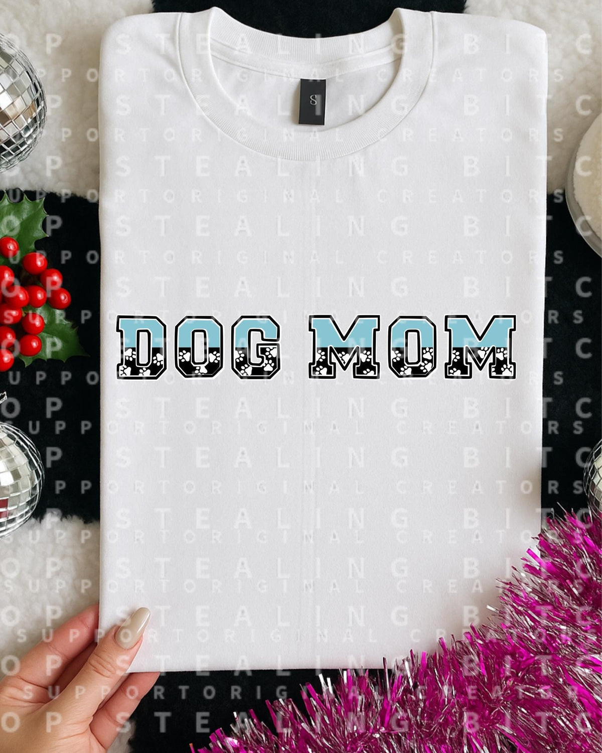 Dog Mom, DTF Transfer