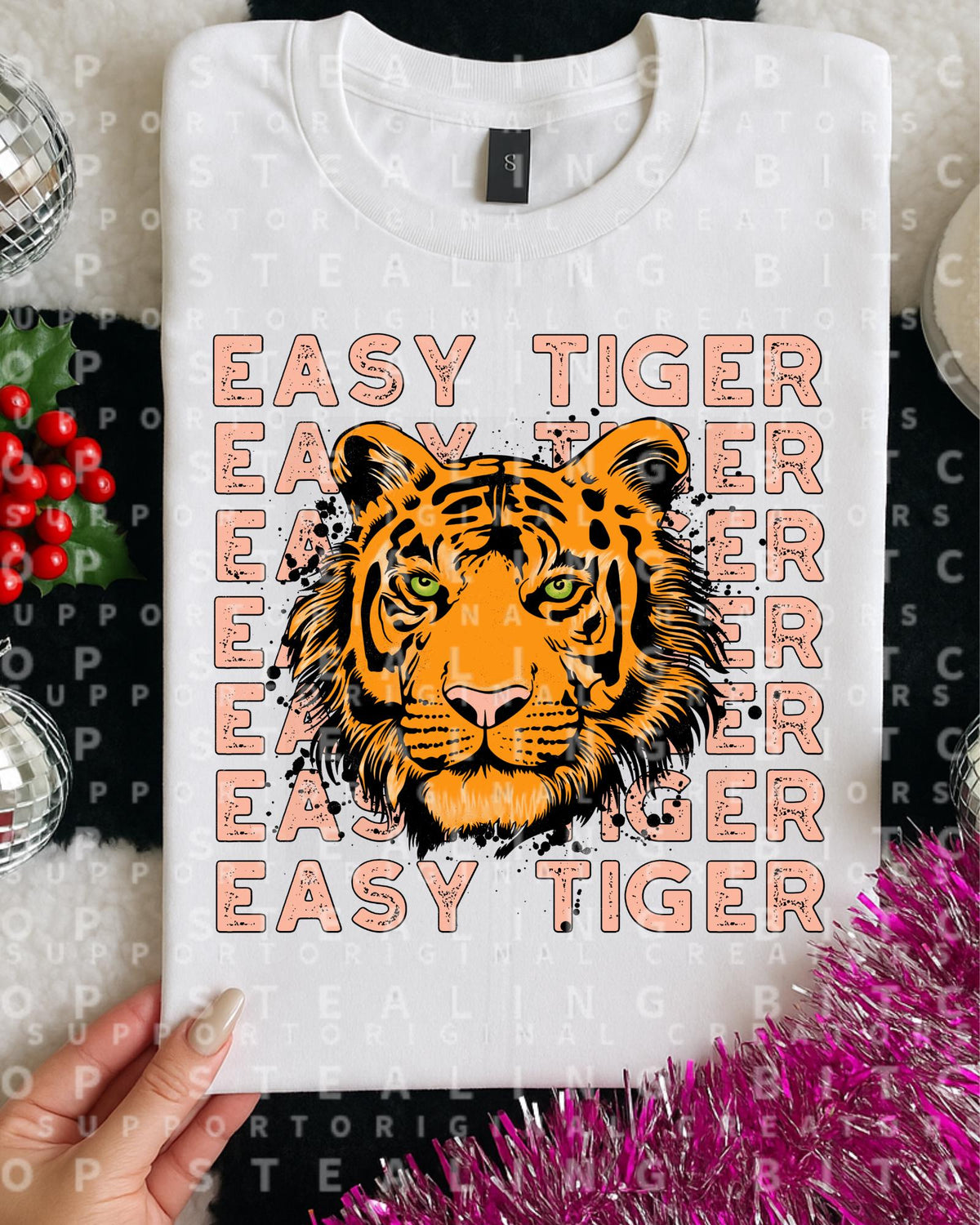 Easy Tiger, DTF Transfer