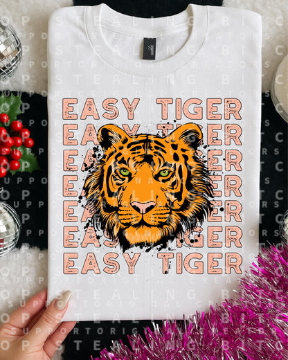 Easy Tiger, DTF Transfer