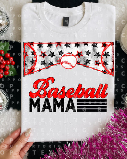 Baseball Mama, DTF Transfer