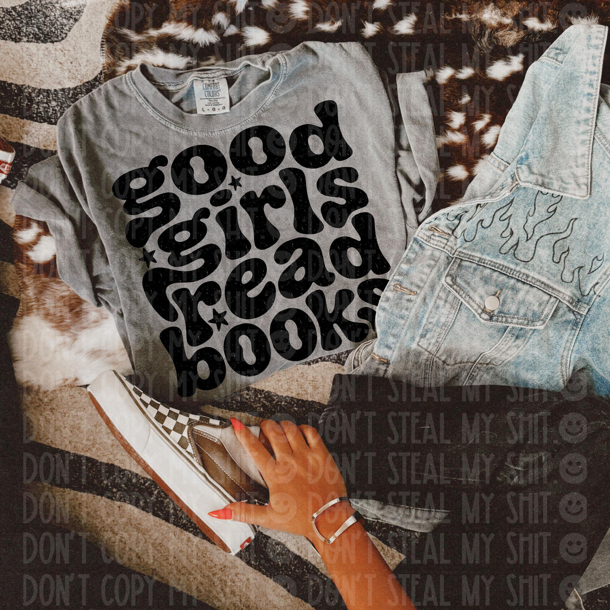 Good Girls, Read Books, DTF Transfer