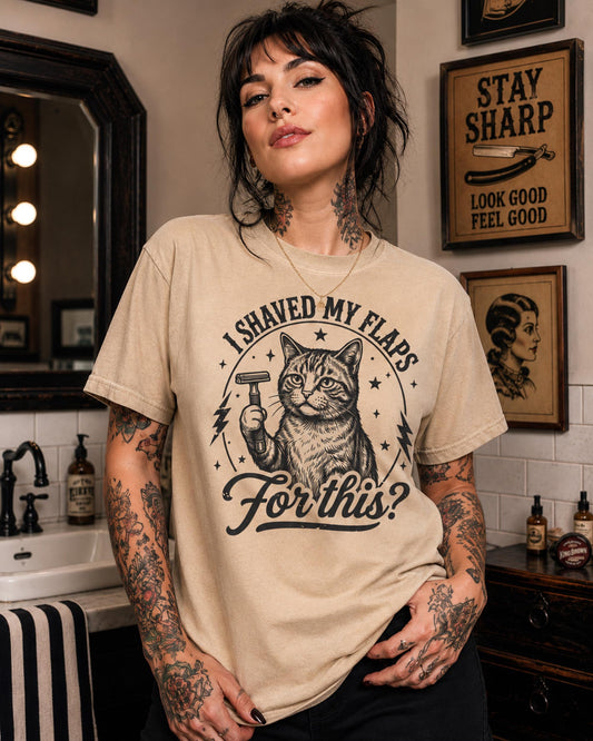 Shaved,  DTF Transfer