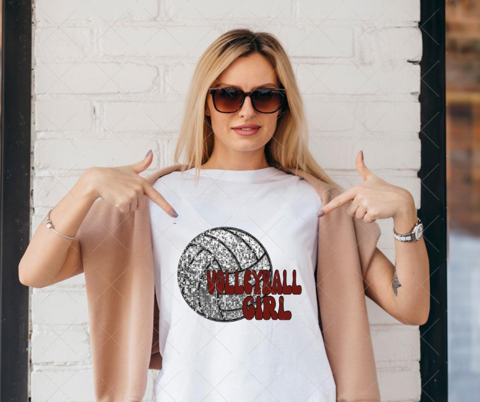 Volleyball Girl, DTF Transfer