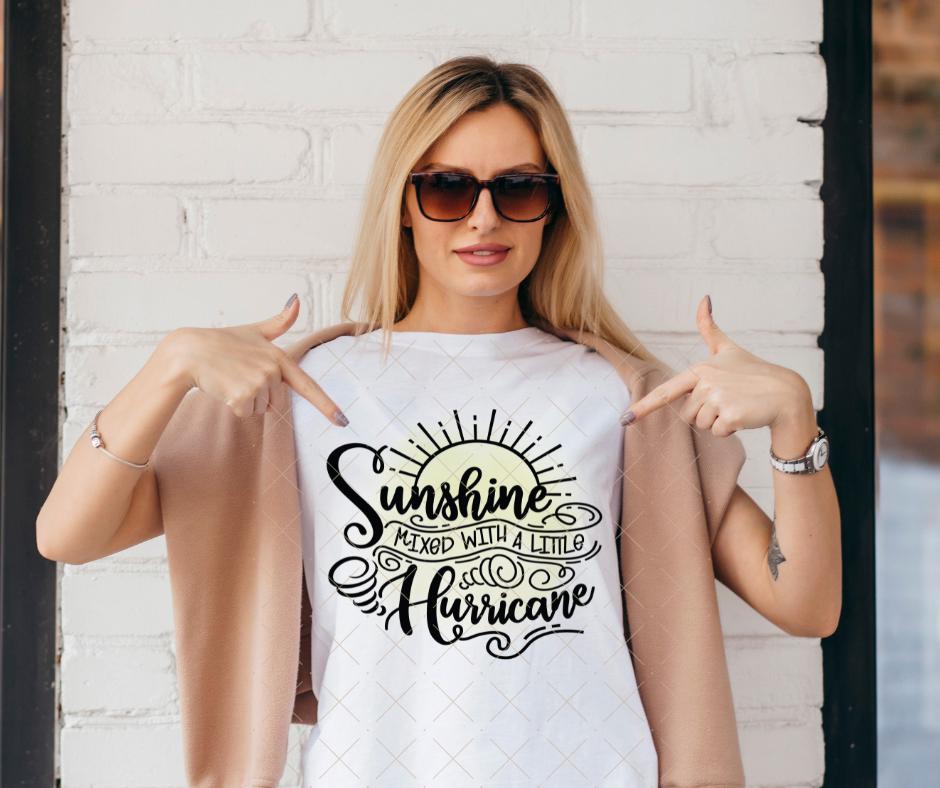 Sunshine & Hurricane, DTF Transfer