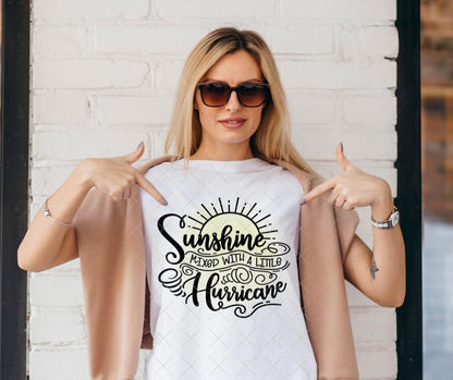 Sunshine & Hurricane, DTF Transfer