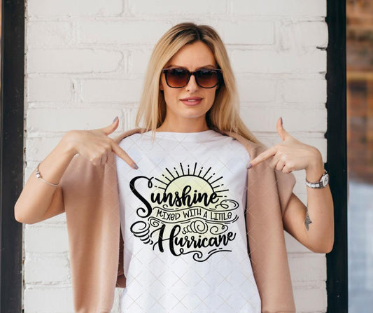 Sunshine & Hurricane, DTF Transfer