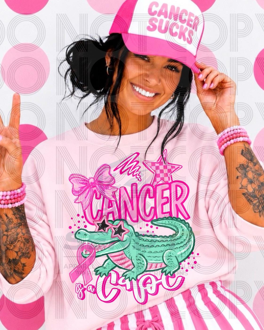 Cancer, Croc, DTF Transfer