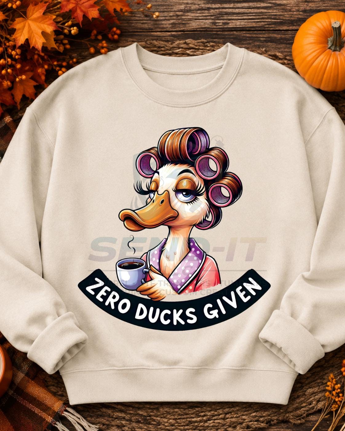 Zero Ducks, DTF Transfer