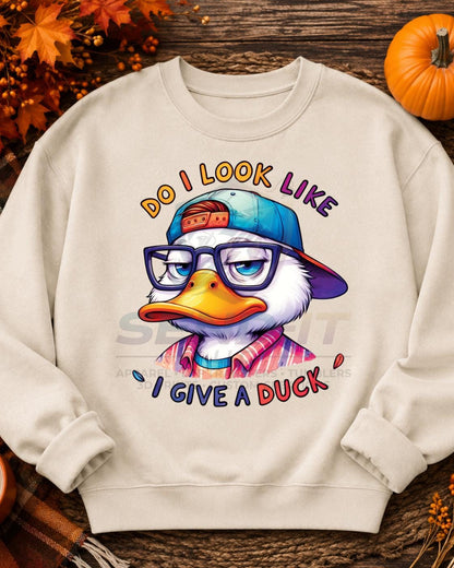 Give A Duck, DTF Transfer