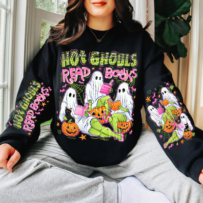 Hot Ghouls, Read, Halloween, DTF Transfer