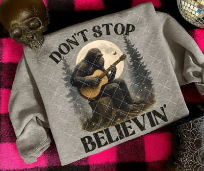 Don't Stop Believin, DTF Transfer