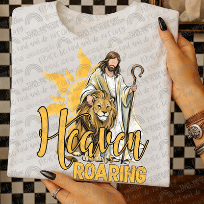 Heaven, Roaring, DTF Transfer