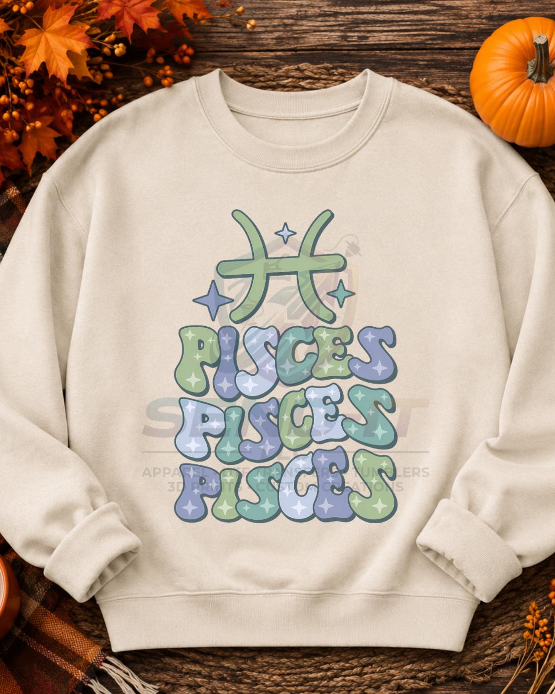 Pisces, DTF Transfer